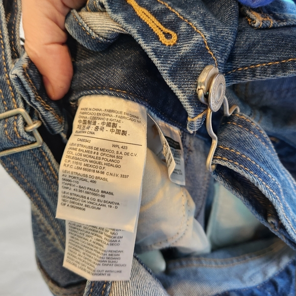 Levis Dancing Barefoot overall size XS in EUC - Picture 9 of 10